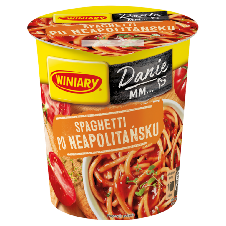 WINIARY DANIE - KUBEK 5 MIN SPAGHETTI PO NEAPOLITANSKU KUBEK 55G