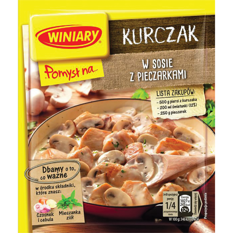 WINIARY FIX POMYSL NA...CHICKEN WITH MUSHROOMS 32G WINIARY