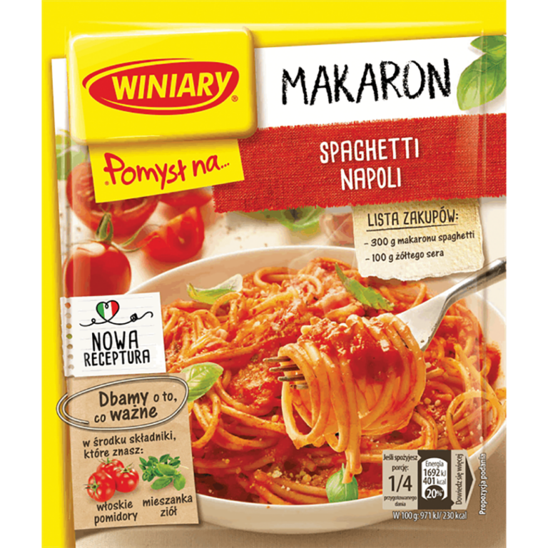 WINIARY FIX POMYSL NA... SPAGHETTI NEAPOLITAN 47G