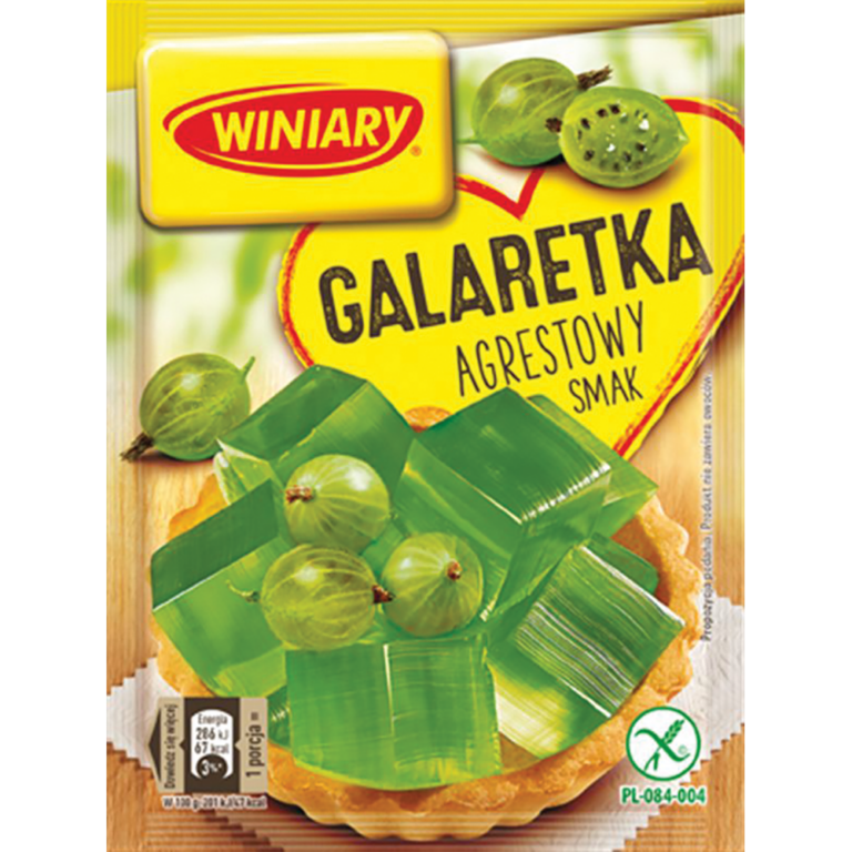 WINIARY GOOSEBERRY FLAVOURED JELLY 71G