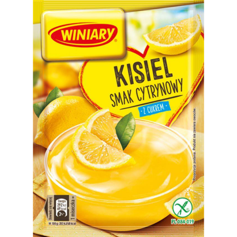 KISIEL WINIARY CYTRYNOWY Z CUKREM 77G