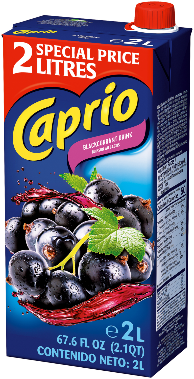 CAPRIO BLACKBERRY DRINK 2L