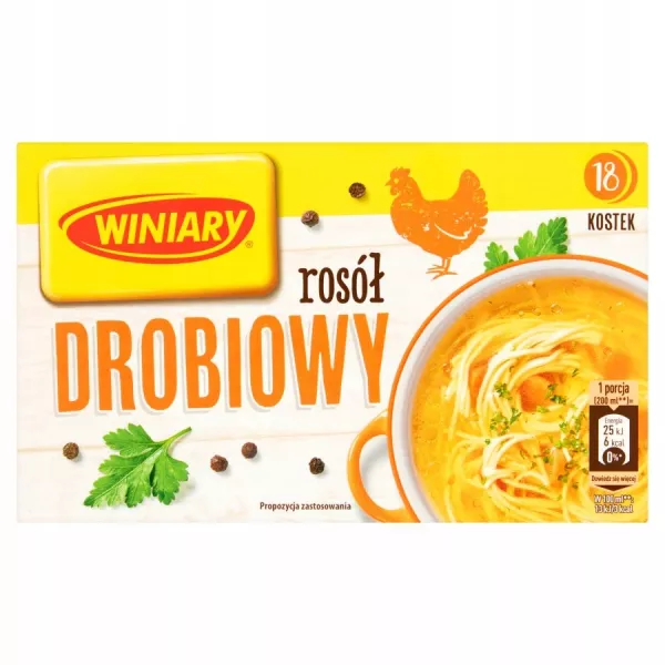 WINIARY CHICKEN STOCK CUBES (18*10G) 180G