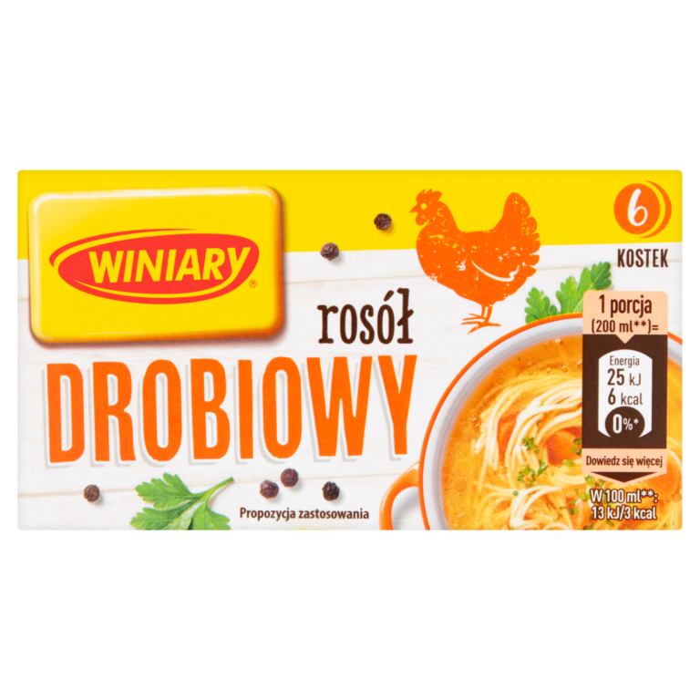 WINIARY CHICKEN STOCK CUBES (6*10G) 60G