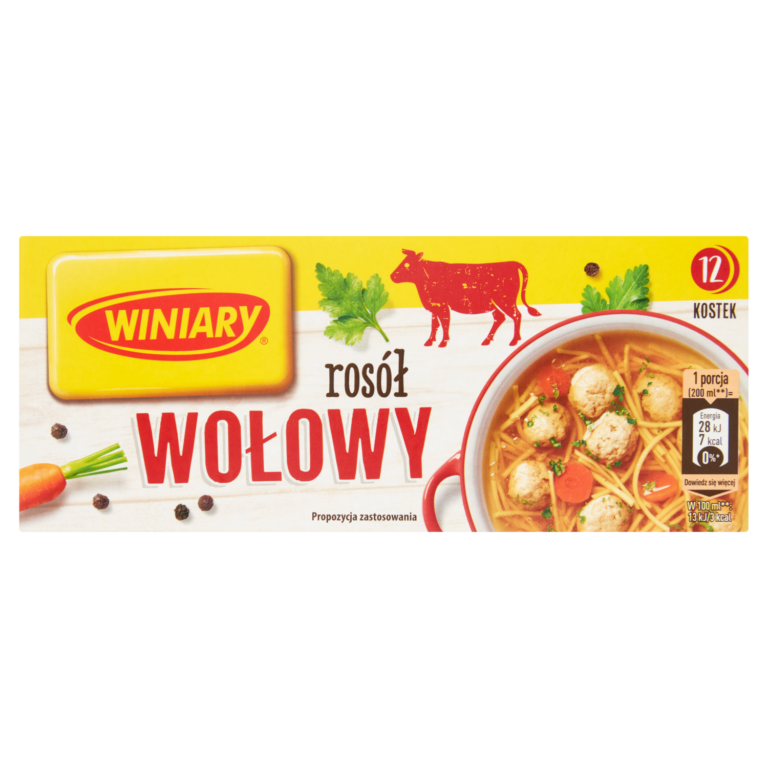WINIARY BEEF STOCK CUBES (12*10G) 120G