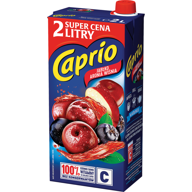 CAPRIO DRINK APPLE CHOKEBERRY 2L
