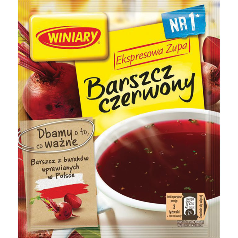 WINIARY EKSPRESOWA ZUPA RED BORSCHT 60G