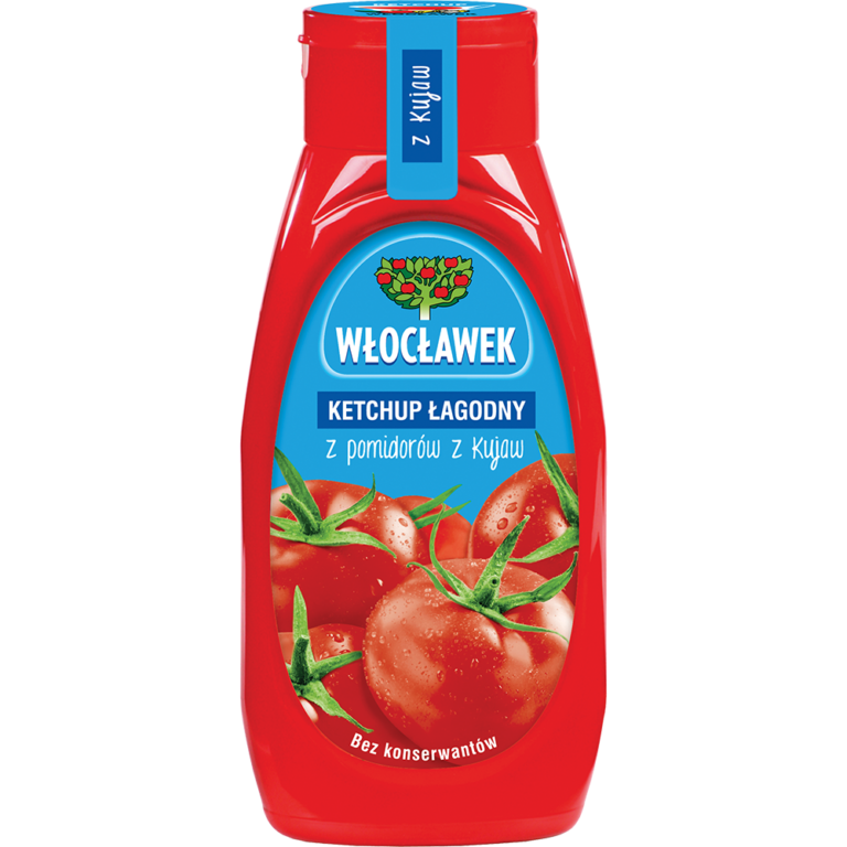 KETCHUP WLOCLAWEK LAGODNY BUT 480G