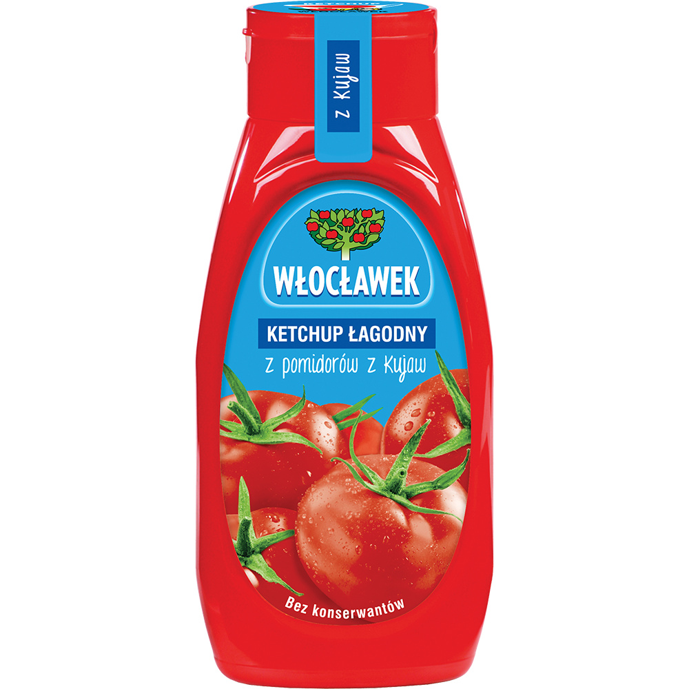 KETCHUP WLOCLAWEK LAGODNY BUT 480G