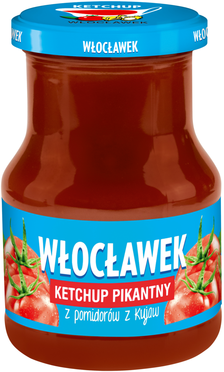 WLOCLAWEK HOT KETCHUP 380G