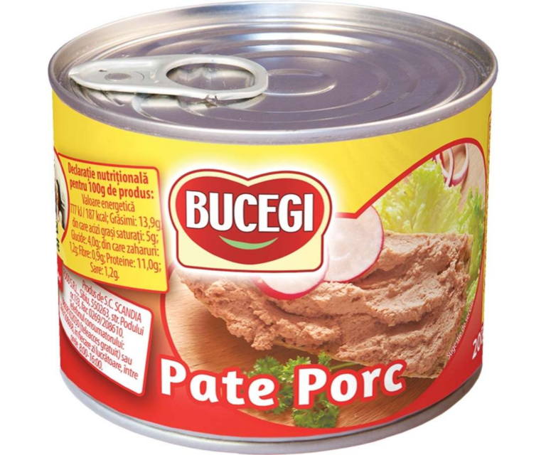 BUCEGI PATE PORC 200G